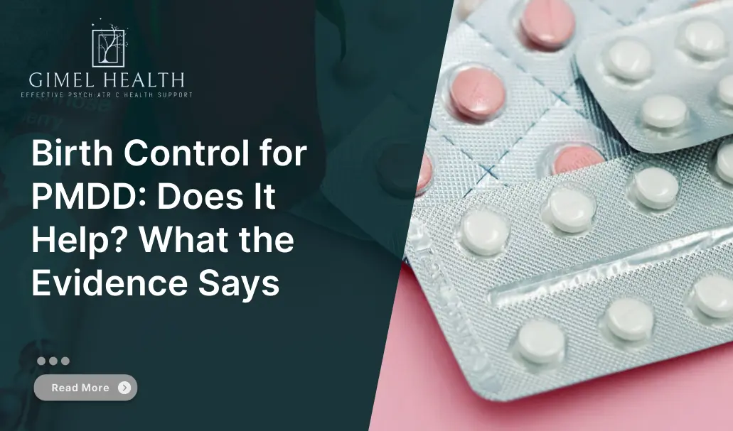 birth control for PMDD